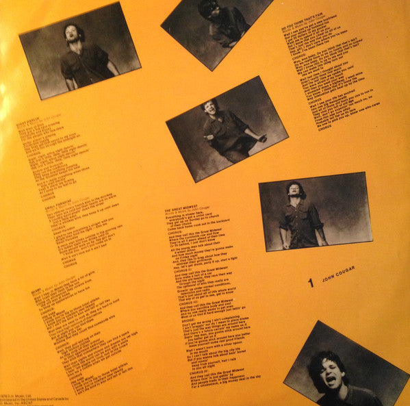 Mellencamp, John Cougar - John Cougar (Vinyl, M) (Vinyl LP)