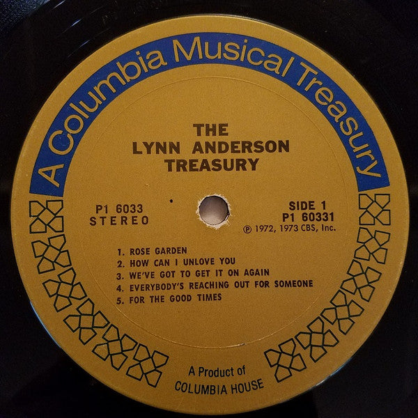 Anderson, Lynn - The Lynn Anderson Treasury (VG+) (Vinyl LP)