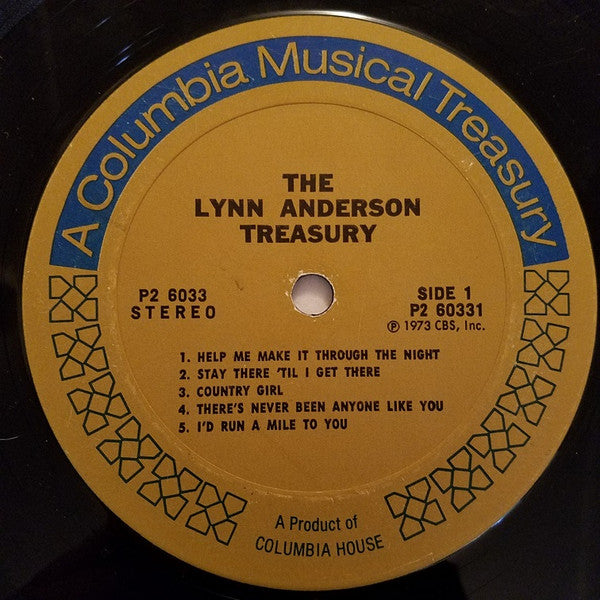 Anderson, Lynn - The Lynn Anderson Treasury (VG+) (Vinyl LP)