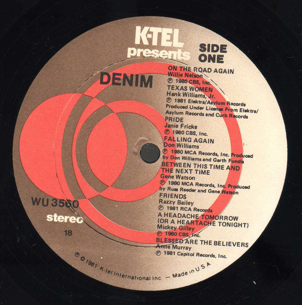 Various - Denim (VG+) (Vinyl LP)