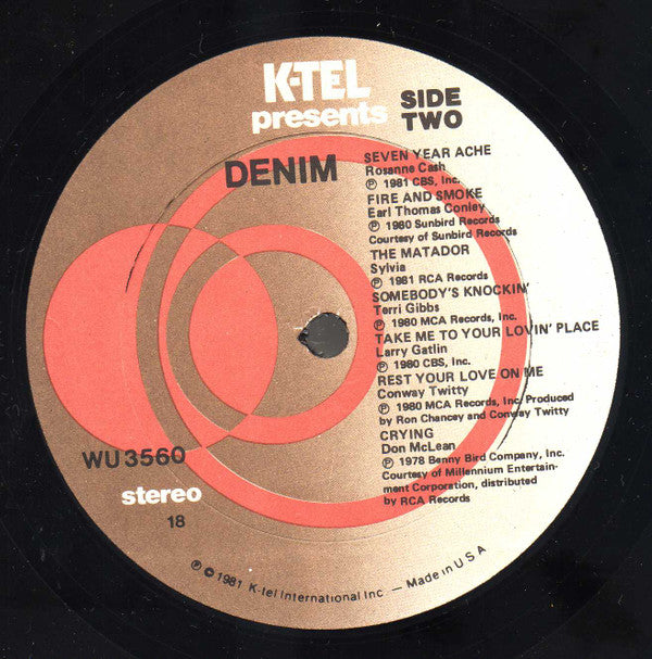 Various - Denim (VG+) (Vinyl LP)