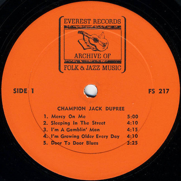 Champion Jack Dupree - Champion Jack Dupree (VG+) (Vinyl LP)