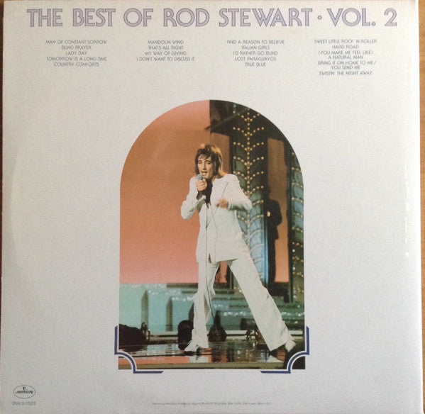 Stewart, Rod - The Best Of Rod Stewart Vol. 2 (VG+) (Vinyl LP)
