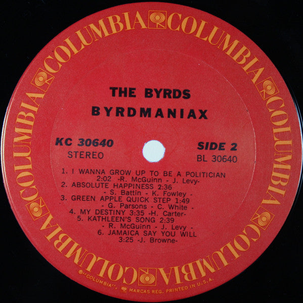 Byrds - Byrdmaniax (VG) (Vinyl LP)