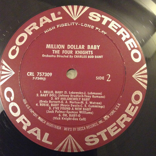 Four Knights - Million Dollar Baby (VG+) (Vinyl LP)