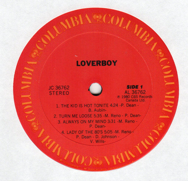 Loverboy - Loverboy (VG+) (Vinyl LP)