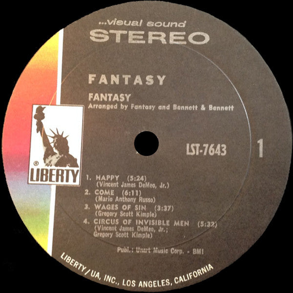 Fantasy - Fantasy (VG) (Vinyl LP)