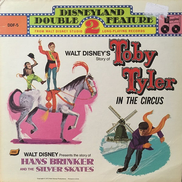 Toby Tyler In The Circus / Hans Brinker And The Silver Skates (Vinyl, VG+) (Vinyl LP)