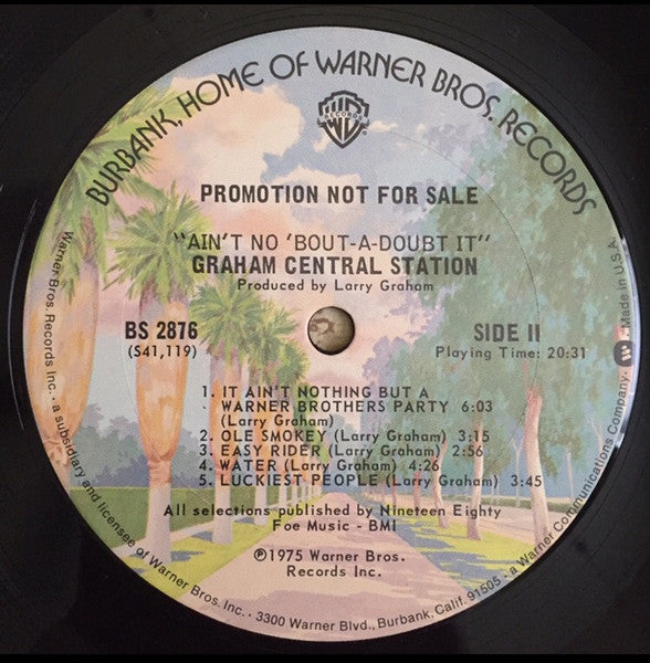 Graham Central Station - Ain't No 'Bout-A-Doubt It (VG+) (Vinyl LP)