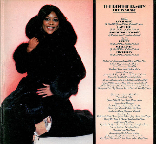 Ritchie Family - Life Is Music (VG+) (Vinyl LP)