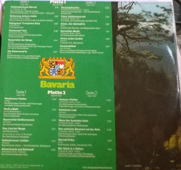 Various - Bayern: Das Grosse Souveniralbum 1: Memories Of Bavaria (VG) (Vinyl LP)