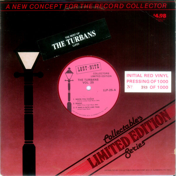Turbans - The Best Of The Turbans (NM or M-) (Vinyl LP)