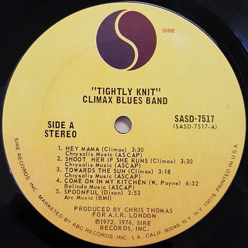 Climax Blues Band - Tightly Knit (NM or M-) (Vinyl LP)