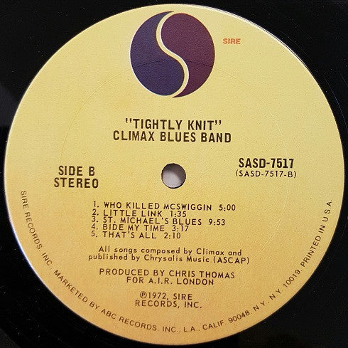 Climax Blues Band - Tightly Knit (NM or M-) (Vinyl LP)