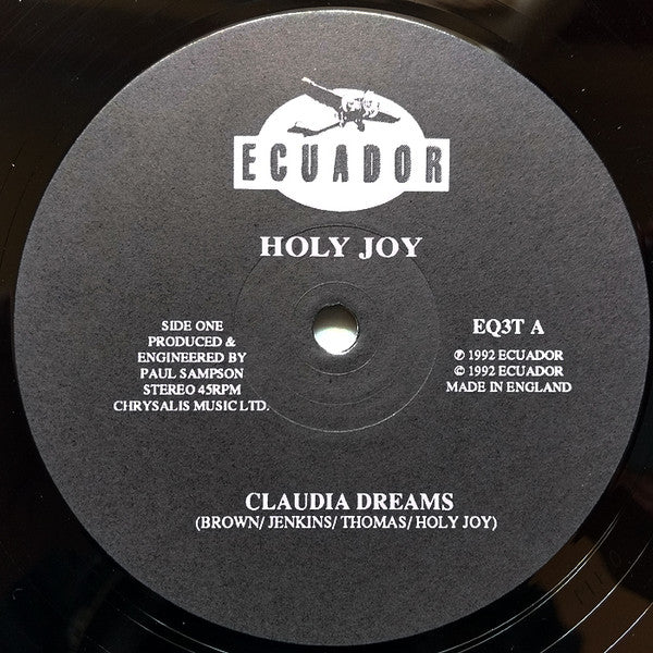 Holy Joy - Claudia Dreams (VG+) (Vinyl LP)