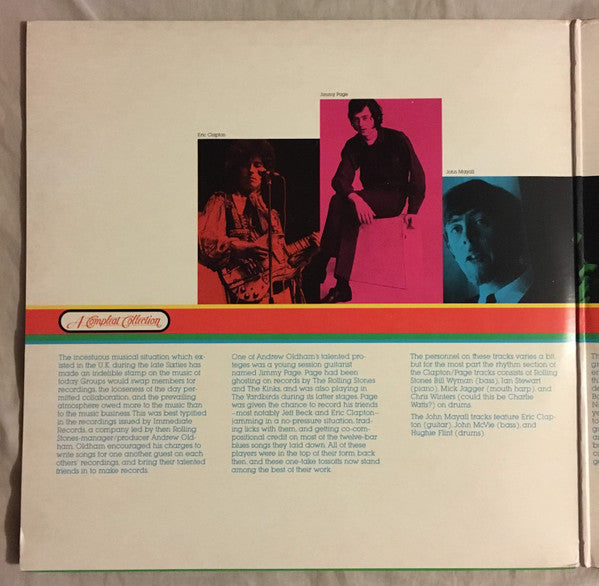 Clapton, Beck And Page - White Boy Blues - Classic Guitars Of Clapton, Beck & Page (Vinyl, NM or M-) (Vinyl LP)