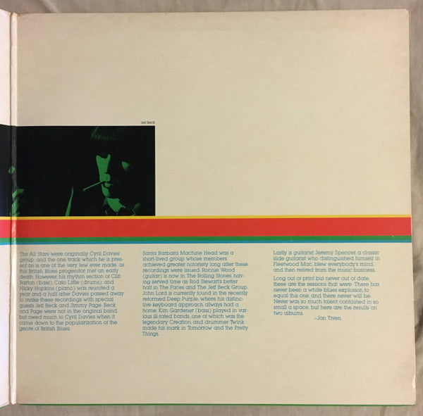 Clapton, Beck And Page - White Boy Blues - Classic Guitars Of Clapton, Beck & Page (Vinyl, NM or M-) (Vinyl LP)