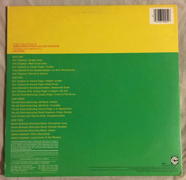 Clapton, Beck And Page - White Boy Blues - Classic Guitars Of Clapton, Beck & Page (Vinyl, NM or M-) (Vinyl LP)