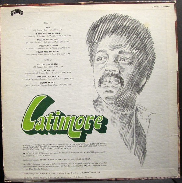 Latimore  - Latimore (G+) (Vinyl LP)