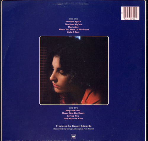Bonoff, Karla - Restless Nights (Vinyl, NM or M-) (Vinyl LP)