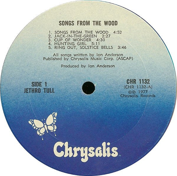 Jethro Tull - Songs From The Wood (Vinyl, VG+) (Vinyl LP)