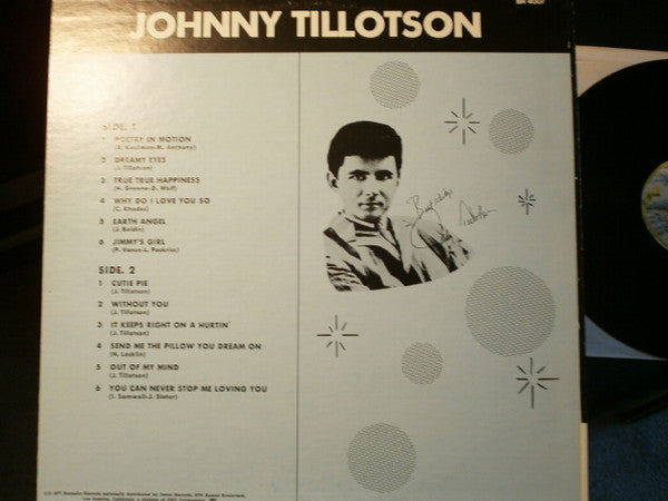 Tillotson, Johnny - Johnny Tillotson Greatest (VG+) (Vinyl LP)