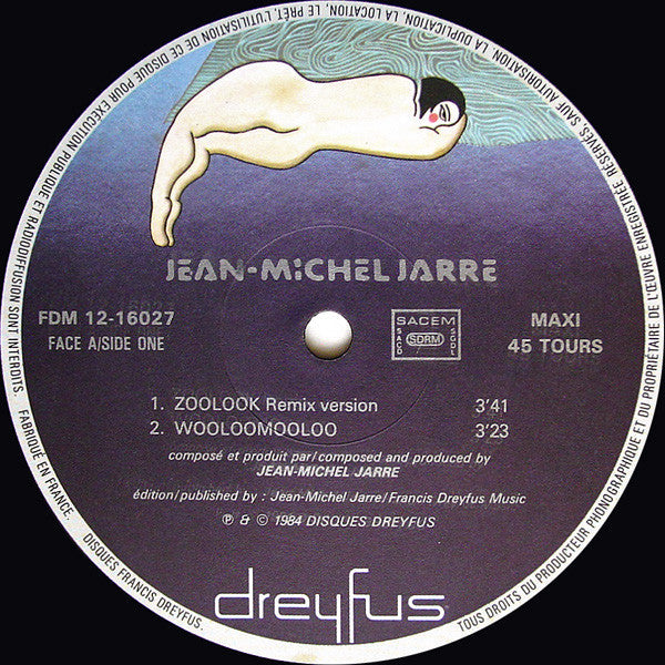 Jarre, Jean-Michel - Zoolook (NM or M-) (Vinyl LP)