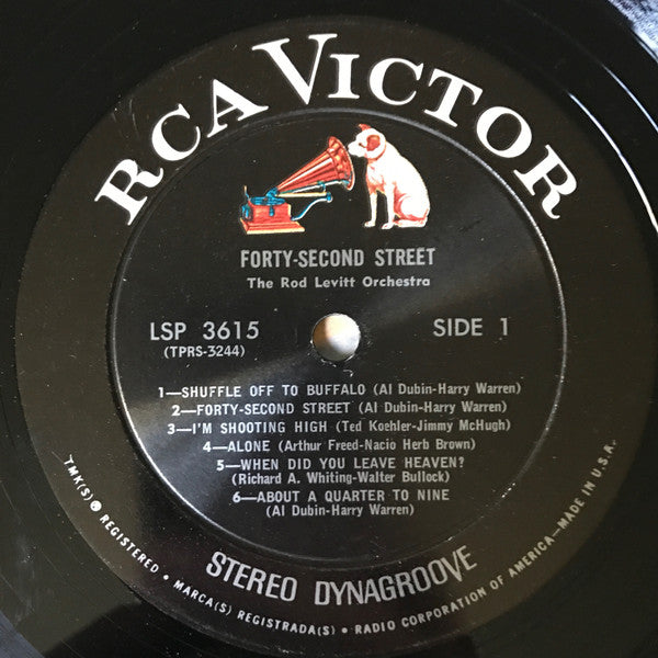 Levitt, Rod Orchestra - Forty-Second Street (VG) (Vinyl LP)