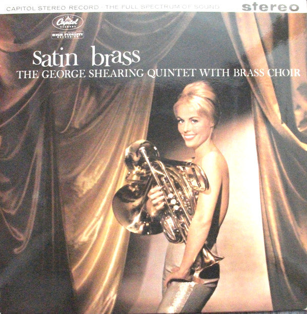 Shearing, George Quintet With Brass Choir - Satin Brass (VG+) (Vinyl LP)