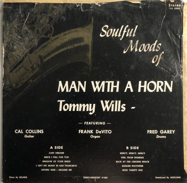 Wills, Tommy - Soulful Moods Of Man With A Horn (M) (Vinyl LP)