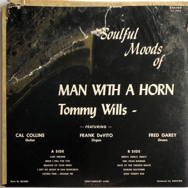 Wills, Tommy - Soulful Moods Of Man With A Horn (M) (Vinyl LP)