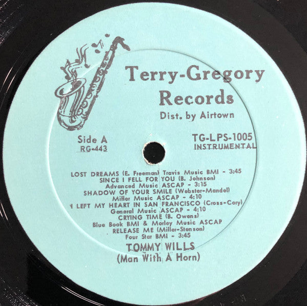 Wills, Tommy - Soulful Moods Of Man With A Horn (M) (Vinyl LP)
