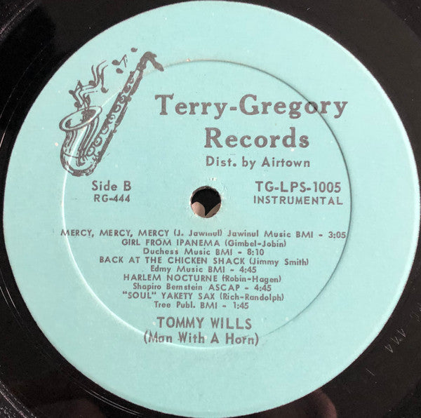 Wills, Tommy - Soulful Moods Of Man With A Horn (M) (Vinyl LP)