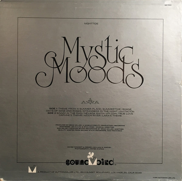 Mystic Moods Orchestra - Nighttide (Vinyl, VG+) (Vinyl LP)