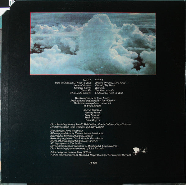 Lodge, John - Natural Avenue (VG) (Vinyl LP)