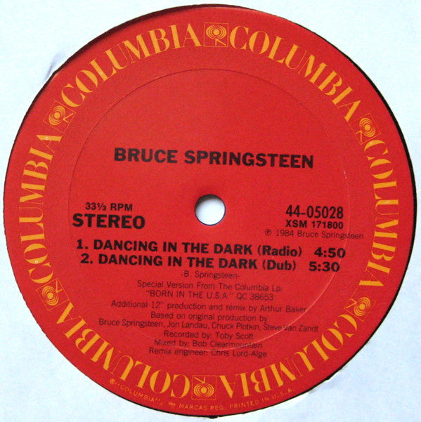 Springsteen, Bruce - Dancing In The Dark (Vinyl, VG+) (Vinyl LP)