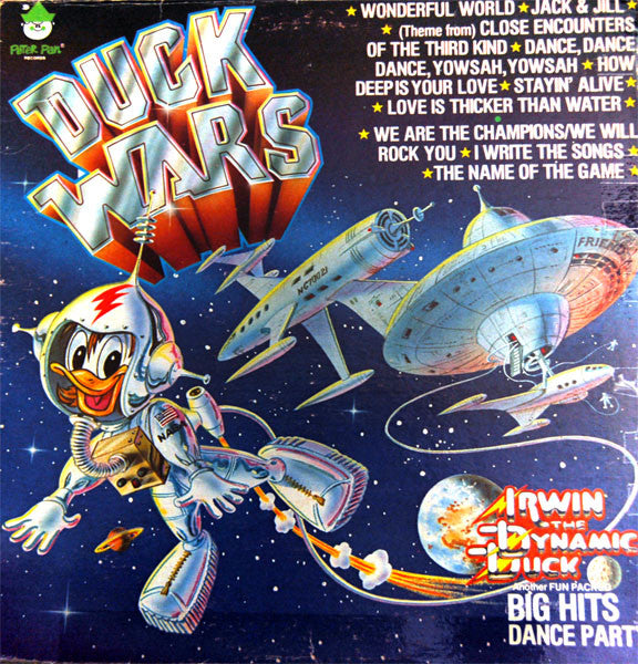 Irwin The Dynamic Duck And The Wibble Wabble Singers And Orchestra - Duck Wars: Big Hits Dance Party (Vinyl, VG) (Vinyl LP)