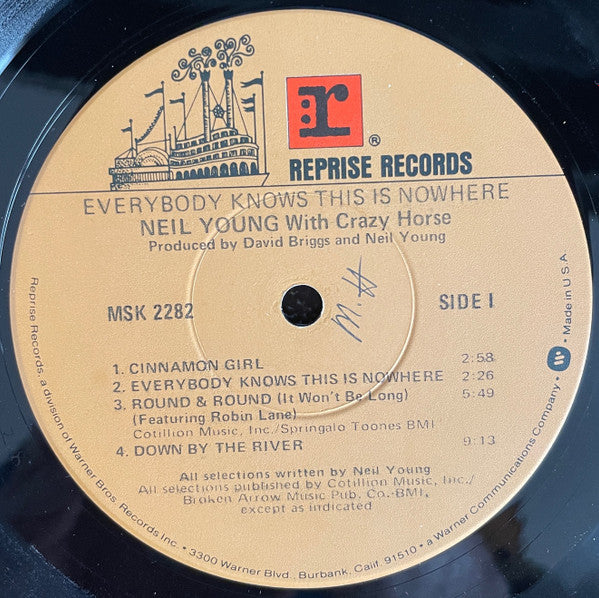 Young, Neil With Crazy Horse - Everybody Knows This Is Nowhere (Vinyl, VG+) (Vinyl LP)