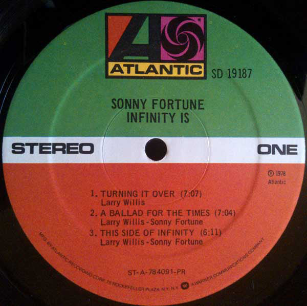 Fortune, Sonny - Infinity Is (Vinyl, NM or M-) (Vinyl LP)