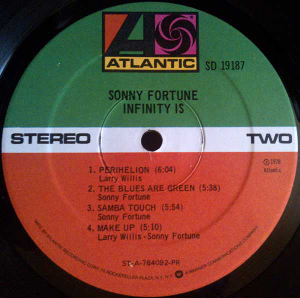 Fortune, Sonny - Infinity Is (Vinyl, NM or M-) (Vinyl LP)