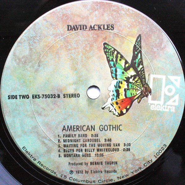 Ackles, David - American Gothic (VG) (Vinyl LP)