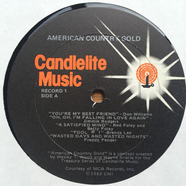 Various - Country Music Cavalcade - American Country Gold (VG+) (Vinyl LP)