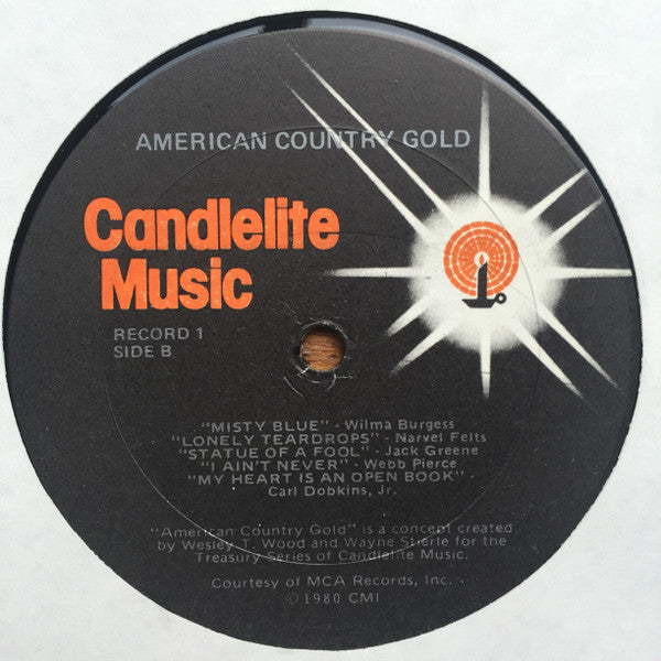 Various - Country Music Cavalcade - American Country Gold (VG) (Vinyl LP)