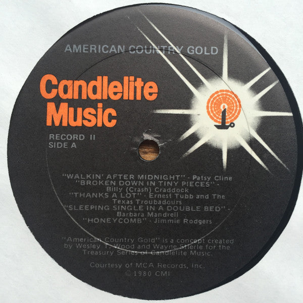 Various - Country Music Cavalcade - American Country Gold (VG+) (Vinyl LP)