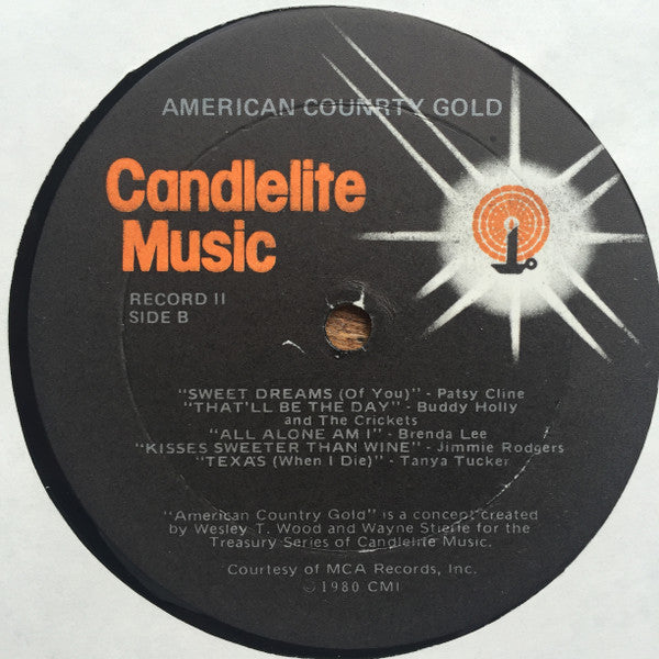 Various - Country Music Cavalcade - American Country Gold (VG) (Vinyl LP)