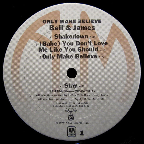 Bell & James - Only Make Believe (VG+) (Vinyl LP)