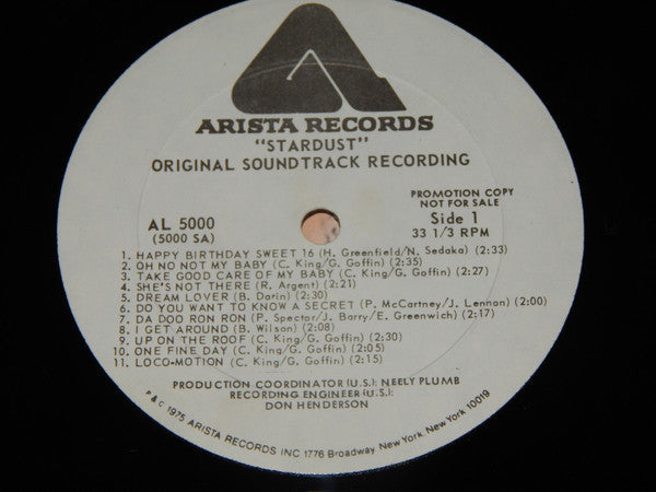 Stardust - 44 Original Hits From The Sound Track Of The Film (NM or M-) (Vinyl LP)