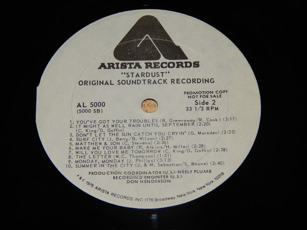 Stardust - 44 Original Hits From The Sound Track Of The Film (NM or M-) (Vinyl LP)