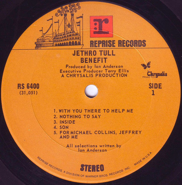 Jethro Tull - Benefit (VG) (Vinyl LP)