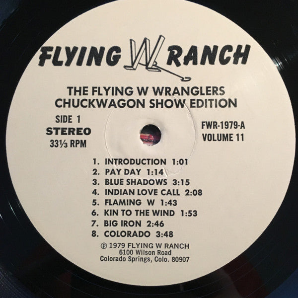 Flying W Wranglers - This is Flying W Country Vol 11 (VG+) (Vinyl LP)